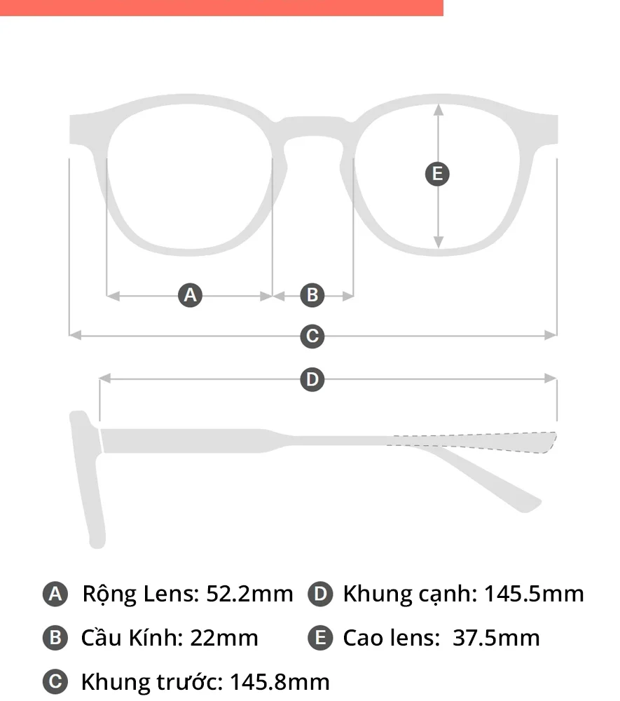 Kính Gentle Monster Hovo Size