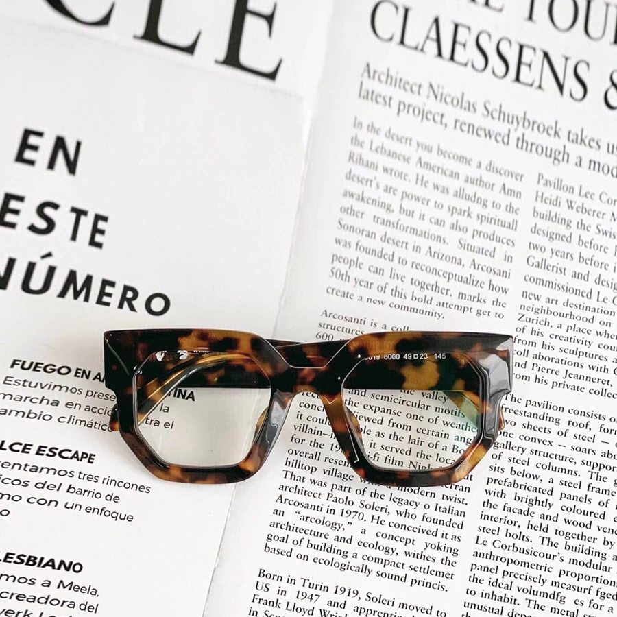 Kính Off White Optical Style 14 đồi mồi