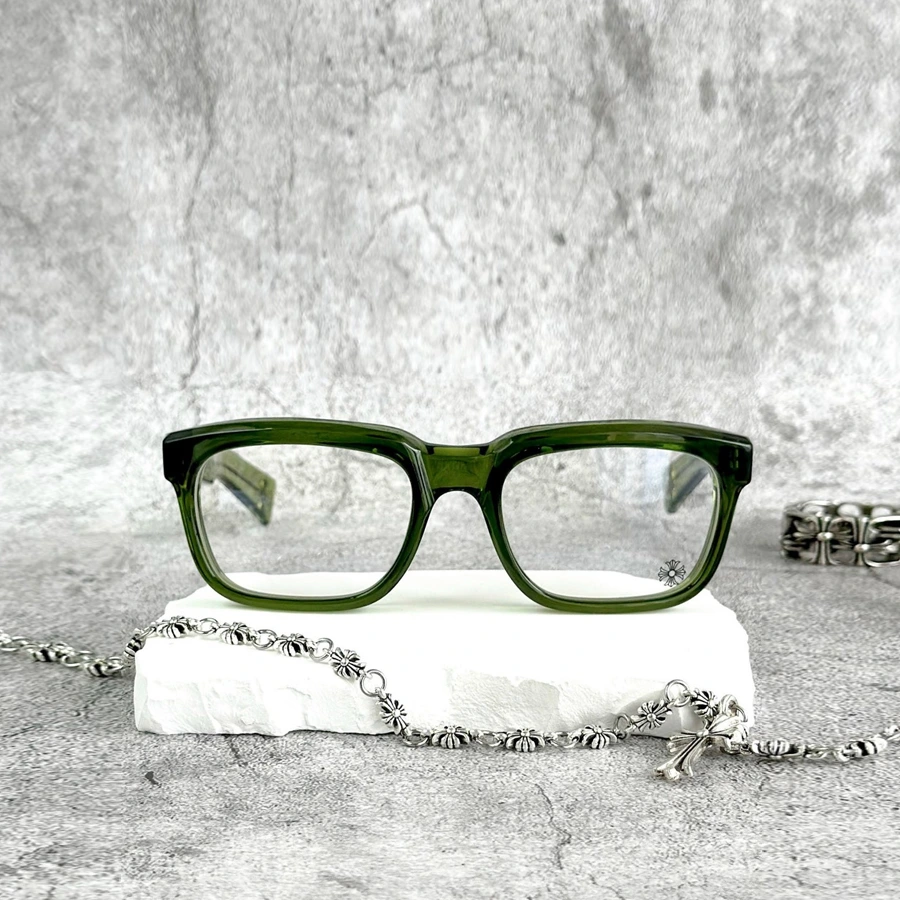 Kính Chrome Hearts See You In Tea Xanh