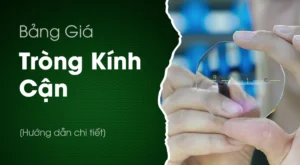 giá tròng kính cận