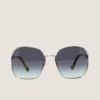 Kính Miu Miu SMU52W Tím Than