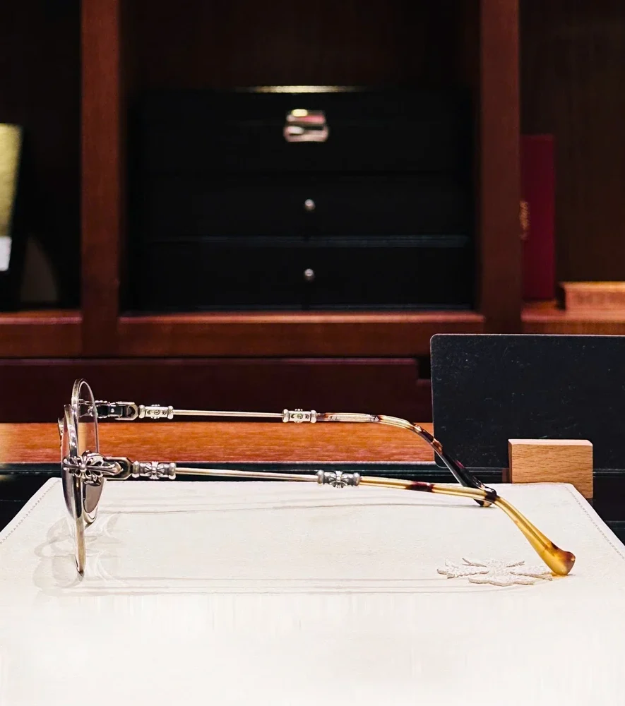 Kính Chrome Hearts Bubba A AG-P Bạc
