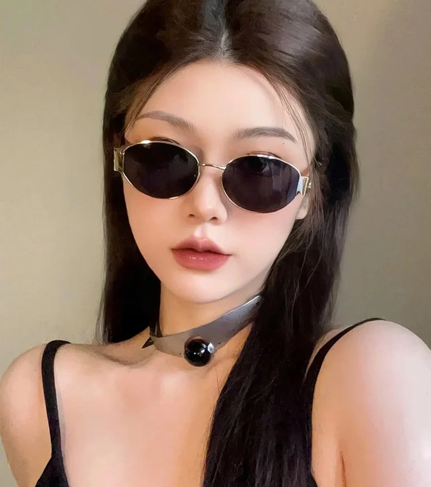 Celine Triomphe Metal 01 Vàng Hồng