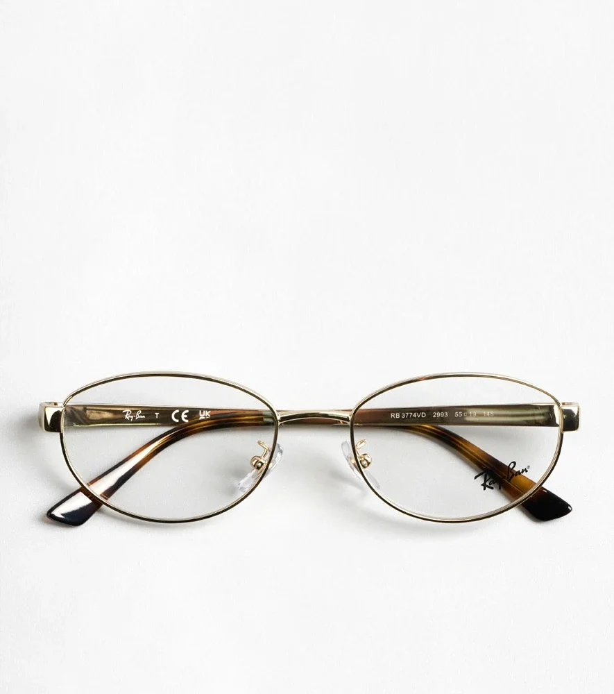 RayBan Jennie RB3774D Optics Light Gold