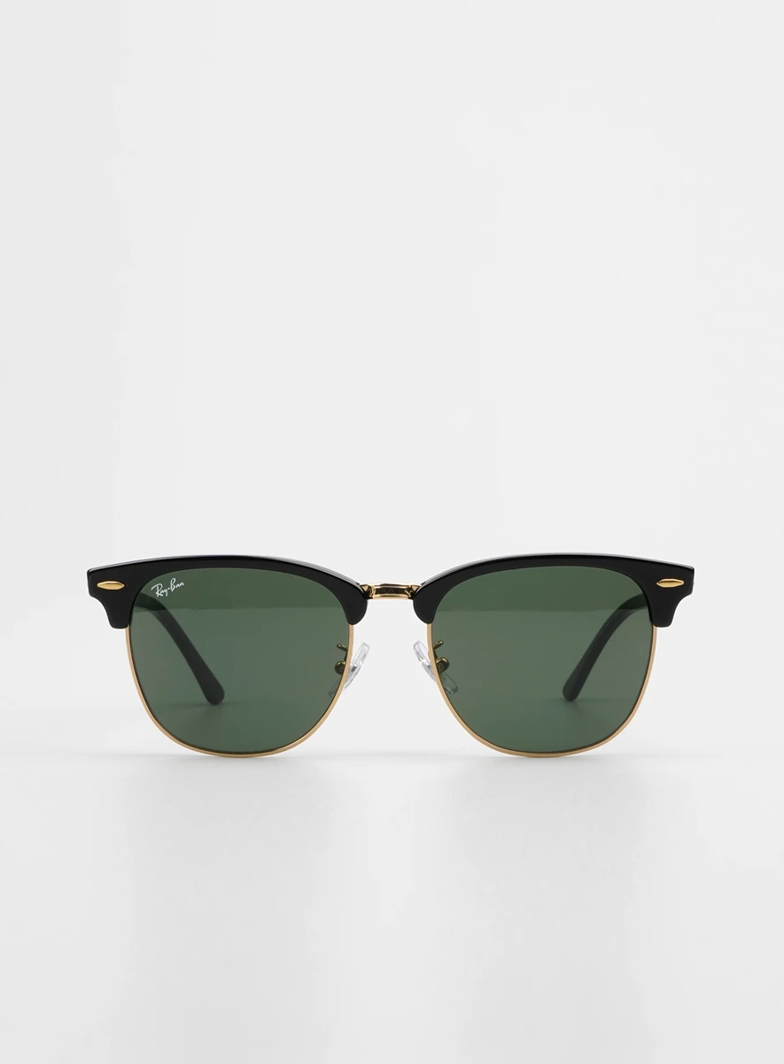 Kính RayBan RB3016 Clubmaster Classic Black On Gold