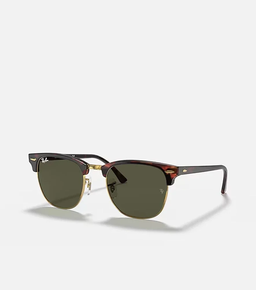 Kính RayBan RB3016 Clubmaster Classic Tortoise On Gold 1 RayBan RB3016 Clubmaster Classic Tortoise On Gold